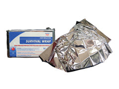 Disposable Rescue Blanket Silver