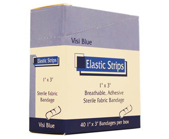 Visi Blue Elastic Strips